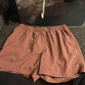 Chubbies Men's Athletic Shorts in Rust